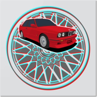 E30 M3 Posters and Art